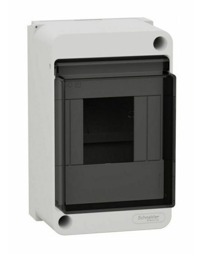 City9 Box 4 модуля навесной с прозрачной дверцей (EZ9EAB104). Щиток модульный. Systeme Electric в Черкесске
