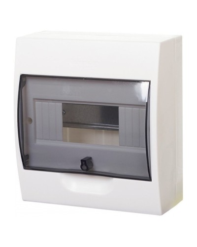 City9 Box 8 модулей навесной с прозрачной дверцей (EZ9E108S2SRU). Щиток модульный. Systeme Electric в Черкесске