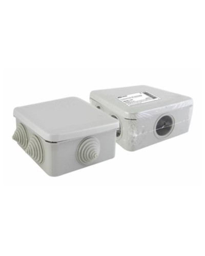 Коробка ОП 100х100х50мм, крышка, IP55, 6 вх. (SQ1401-1255). Распаячная коробка. TDM ЕLECTRIC в Черкесске