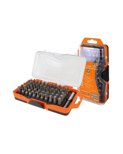 Набор бит №4, 66 бит: SL, PH, PZ, HEX, TORX, SQ,  удлинитель, сталь CR-V «Алмаз» TDM (SQ1019-0104): Набор бит в Черкесске