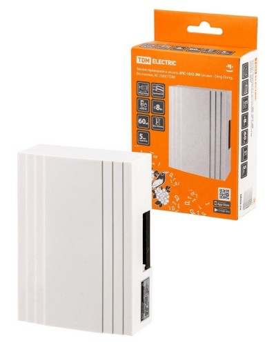 ЗПС-10/2-ЭМ, эл.мех - Ding-Dong, без кнопки, AC 230V (SQ1901-0046). Звонок проводной. TDM ЕLECTRIC в Черкесске