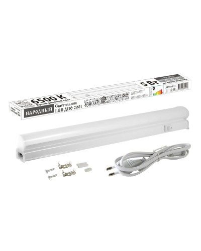 ДПО 2001 5 Вт, 6500К, IP40 (SQ0329-0112). Светильник LED. TDM ЕLECTRIC в Черкесске