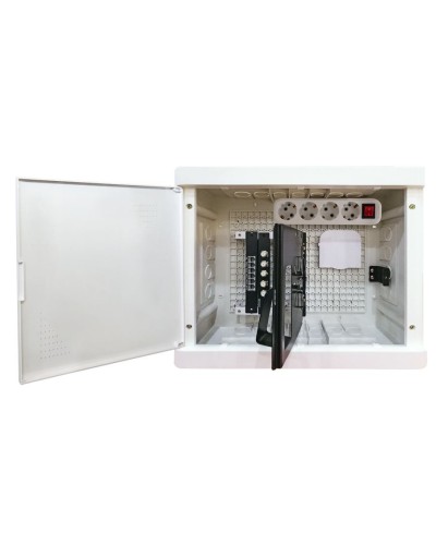 БМ-ВП-01, 420х320х150, ТВх4, ТФх5, 2 сетевых модуля, колодка питания (SQ0915-0201). Бокс мультимедийный. TDM ЕLECTRIC в Черкесске