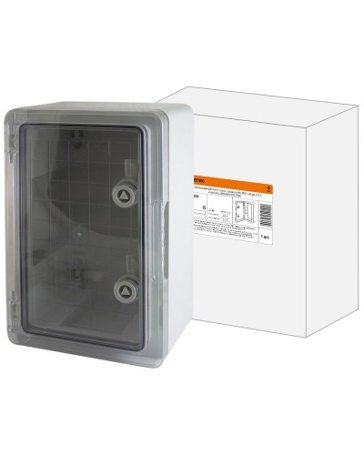 ЩМП-0-8, прозрачная крышка ABS, IP65, 700x500x250. Бокс пластиковый антивандальный. TDM ЕLECTRIC в Черкесске