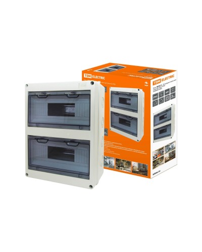 ЩРН-П-24 модулей навесной пластик IP65 (SQ0908-0006). Бокс. TDM ЕLECTRIC в Черкесске