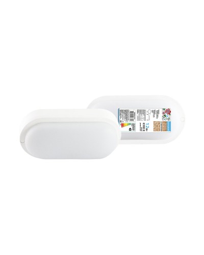 ДПП 3801 12Вт 6500К IP65 белый овал (SQ0366-0131). Светодиодный светильник LED. TDM ЕLECTRIC в Черкесске