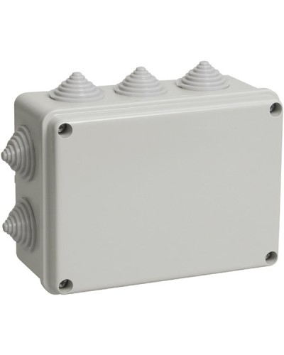 Коробка ОП 150х110х70мм, крышка, IP44, 10 гермовводов (SQ1401-1241). Распаячная коробка. TDM ЕLECTRIC в Черкесске