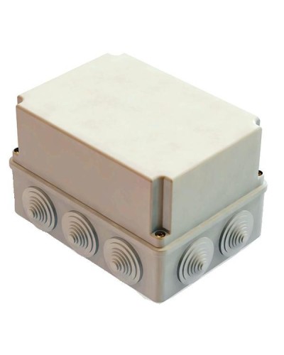 Коробка ОП 190х140х120мм, крышка, IP55, 10 гермовводов (SQ1401-1246). Распаячная коробка. TDM ЕLECTRIC в Черкесске