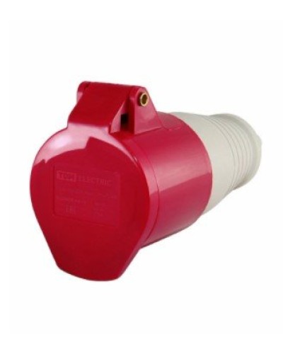 Розетка 214 переносная 3Р+РЕ 16А 380В IP44 (SQ0603-0011). Розетка. TDM ЕLECTRIC в Черкесске