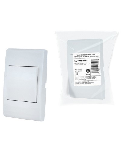КП-Н-01 (SQ1901-0107). Кнопка для проводных звонков. TDM ЕLECTRIC в Черкесске