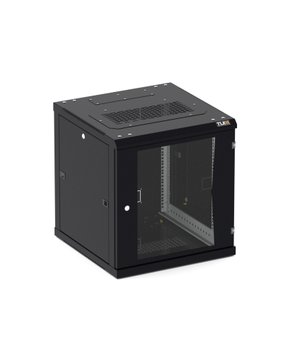 TWC-156060-R-G-BK. Шкаф телекоммуникационный 19 настенный 15U. TLK в Черкесске