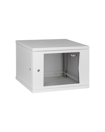TWI-156060-R-G-GY. Шкаф телекоммуникационный 19 настенный 15U. TLK в Черкесске