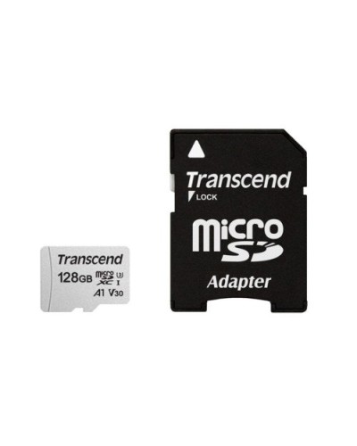 TS128GUSD300S-A. Карта памяти microSDXC, 128 ГБ, Class 10. TRANSCEND в Черкесске