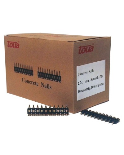 Гвоздь 2.7x25 smooth EG (1000 шт./уп.) (2725smoothEG). Гвозди универсальные. Toua в Черкесске