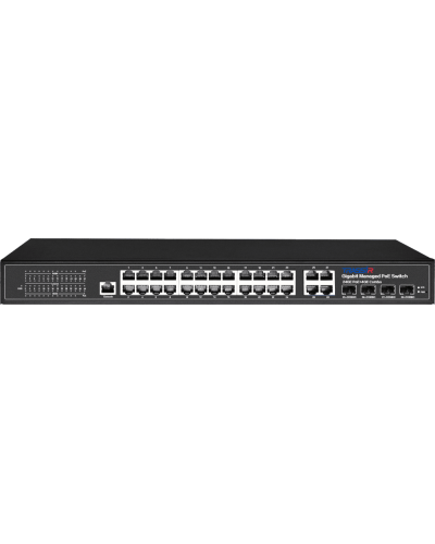 TR-NS24284C-400-24PoE. Коммутатор с PoE. Trassir в Черкесске