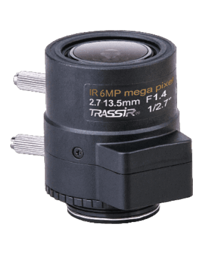 TR-L6M2.7D2.7-13.5IR. Объектив мегапиксельный с автоматической диафрагмой (АРД). Trassir в Черкесске