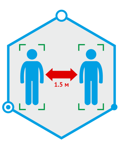 TRASSIR Social Distance Detector. Программное обеспечение для IP систем видеонаблюдения. Trassir в Черкесске