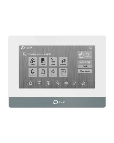 TI-4107AW. Монитор IP-видеодомофона цветной. True-IP в Черкесске