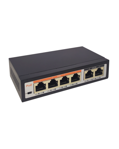 TI-204P, SIP коммутатор. Коммутатор с питанием по PoE. True-IP в Черкесске