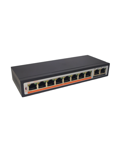 TI-208P. Коммутатор с питанием по PoE. True-IP в Черкесске