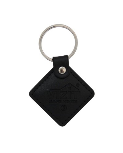 VIZIT-RF2.2 (Black). Брелок proximity кожаный. VIZIT в Черкесске
