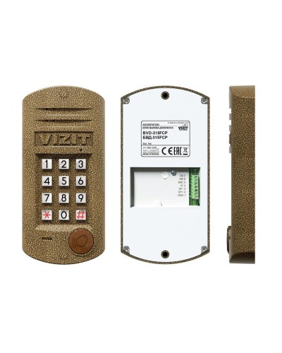 БВД-315FCP. Блок вызова домофона. VIZIT в Черкесске