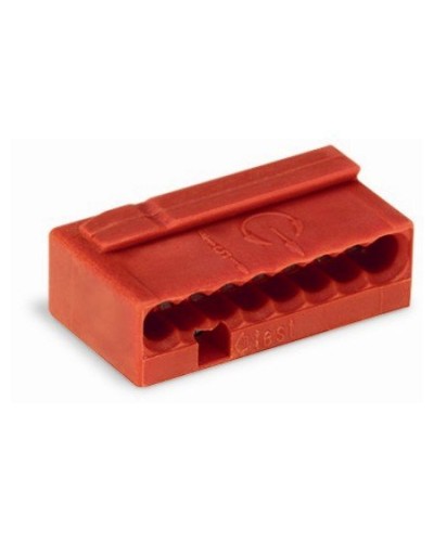 WAGO 243-808 Клемма MICRO 8-проводная красная. Клемма для распределительных коробок. WAGO в Черкесске