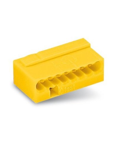 WAGO 243-508 Клемма MICRO 8-проводная желтая. Клемма для распределительных коробок. WAGO в Черкесске