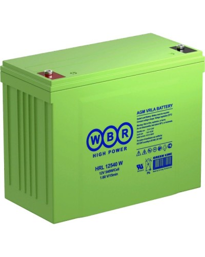WBR HRL12540W. Аккумулятор герметичный свинцово-кислотный. WBR в Черкесске