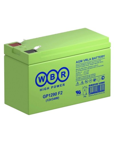 WBR GP1290 F2. Аккумулятор герметичный свинцово-кислотный. WBR в Черкесске