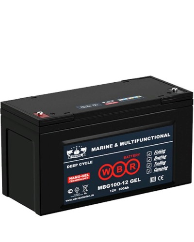 WBR MBG100-12. Аккумулятор герметичный свинцово-кислотный. WBR в Черкесске