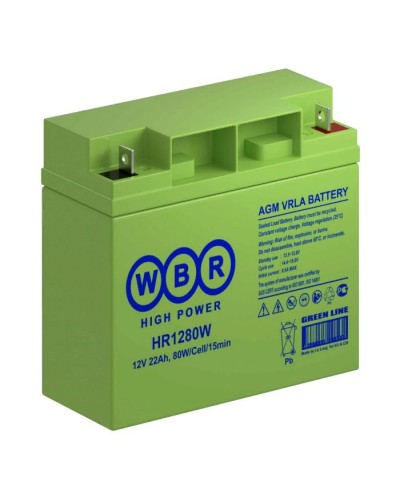 WBR HR1280W. Аккумулятор герметичный свинцово-кислотный. WBR в Черкесске