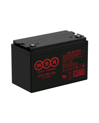 WBR EVX100-12G. Аккумулятор герметичный свинцово-кислотный. WBR в Черкесске