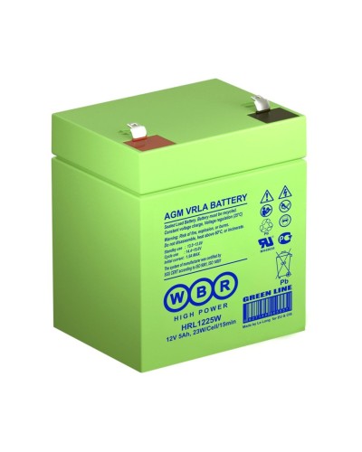 WBR HRL1225W. Аккумулятор герметичный свинцово-кислотный. WBR в Черкесске