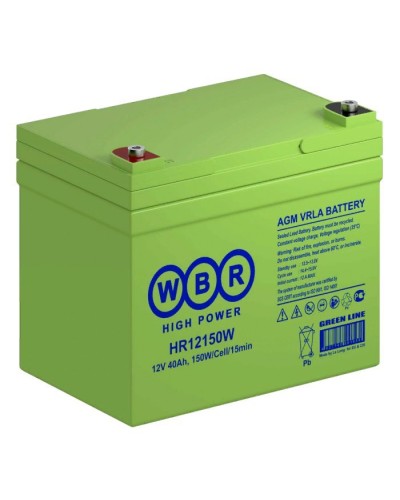 WBR HR12150W. Аккумулятор герметичный свинцово-кислотный. WBR в Черкесске