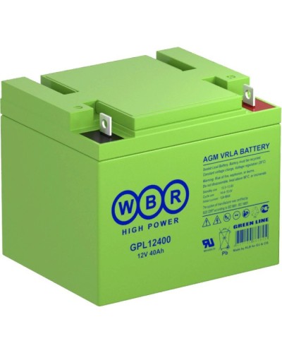 WBR GPL12400. Аккумулятор герметичный свинцово-кислотный. WBR в Черкесске