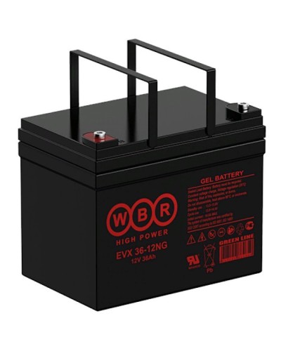 WBR EVX36-12G. Аккумулятор герметичный свинцово-кислотный. WBR в Черкесске