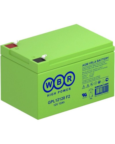 WBR GPL12120 F2. Аккумулятор герметичный свинцово-кислотный. WBR в Черкесске