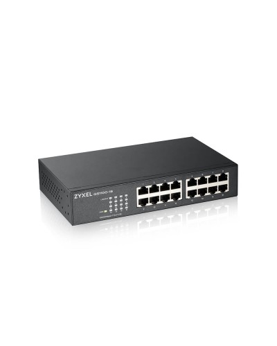 GS1100-16-EU0103F. Коммутатор 16xGE, rack 19, бесшумный. ZYXEL в Черкесске