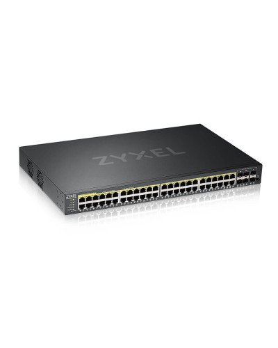 GS2220-50HP-EU0101F. Коммутатор гибридный L2 PoE+ rack 19. ZYXEL в Черкесске