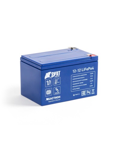 Skat i-Battery 12-12 LiFePo4 (646). Li-Ion аккумулятор. Бастион в Черкесске