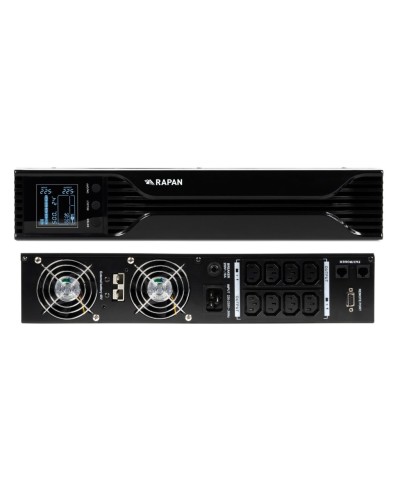 RAPAN-UPS 3000 RACK+4х9Ah (RAPAN-UPS 3000-RACK-IN-4х9-E) (8960). Бесперебойный источник питания. Бастион в Черкесске