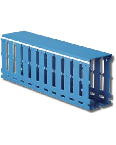 Короб перфорированный, синий RL12 25x80 (01137RL): Короб перфорированный в Черкесске