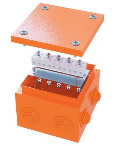 Коробка FS 150х150х80 5P (FSB31516): Коробка ответвительная огнестойкая стальная в Черкесске