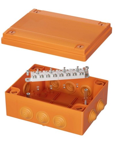 Коробка FS 150х110х70 12P (FSB211204). Коробка ответвительная огнестойкая из термопласта. ДКС в Черкесске