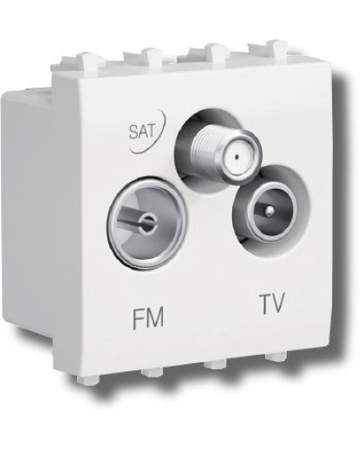 Розетка TV-FM-SAT Avanti 1 модуль белое облако (4400532): Розетка TV-FM-SAT в Черкесске