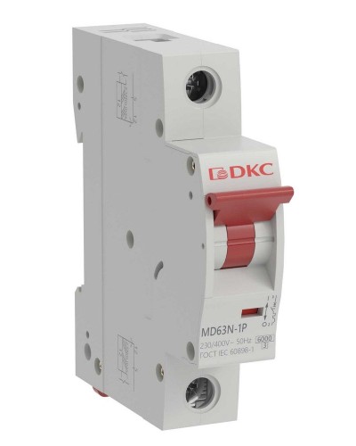 YON max MD63N 1P 6А 6кА C (MD63N-1PC6). Автоматический выключатель. ДКС в Черкесске