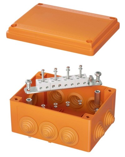 Коробка FS 150х110х70 8P (FSB21804). Коробка ответвительная огнестойкая из термопласта. ДКС в Черкесске