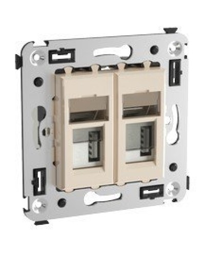 Розетка USB в стену Avanti ванильная дымка (4405543). Розетка USB. ДКС в Черкесске