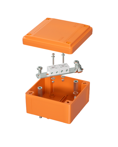 Коробка FS 100х100х50 4P (FSB10404): Коробка ответвительная огнестойкая из термопласта в Черкесске